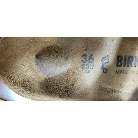 Birkenstock Gizeh sandal Women's in graceful toffee Size EU 36/US 5.5 - Picture 8 of 11